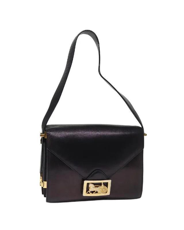 Fashionista Favorites Vintage CELINE Horse and Carriage Leather Shoulder Bag Flash Sale On Designer Bags Fashionista Favorites Vintage CELINE Horse and Carriage Leather Shoulder Bag Flash Sale On Designer Bags