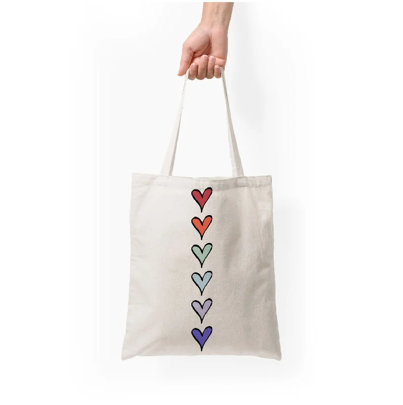 Luxe Style Discounts Love Heart Line Tote Bag Your Perfect Bag At The Perfect Price