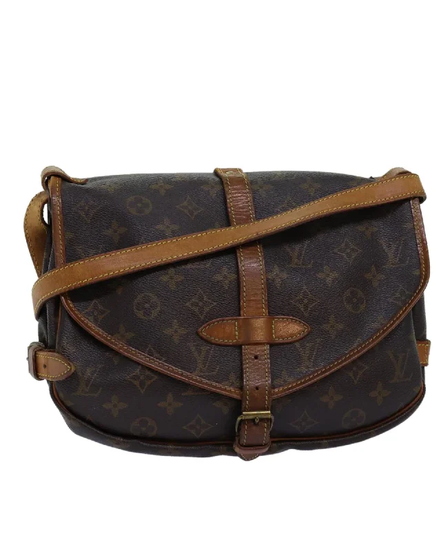 Best Deals Of The Season LOUIS VUITTON Monogram Canvas Messager Shoulder Bag Brown Chic Handbags At Special Promotional Prices