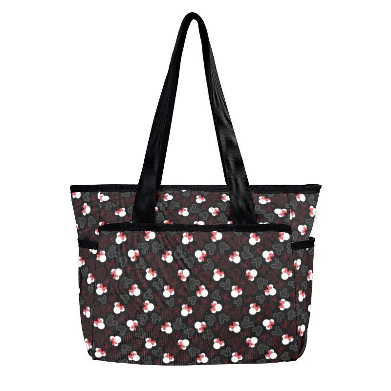 Hot Picks Mickey And Minnie Dots Large Capacity Insulated Tote Bag Don't Miss Out – Handbag Discounts