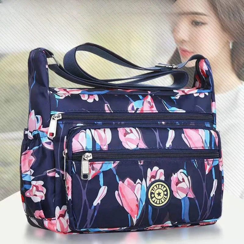 Lightweight And Affordable Bags Wholesale Flower Cloth Oxford Cloth Single Shoulder Practical Middle aged Canvas Back Shoulder Bags Classic And Modern Handbags Now More Affordable Lightweight And Affordable Bags Wholesale Flower Cloth Oxford Cloth Single Shoulder Practical Middle aged Canvas Back Shoulder Bags Classic And Modern Handbags Now More Affordable