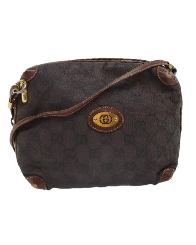 Vintage Bags For Retro And Classic Fashion Lovers Gucci GG Marmont Brown Canvas Shoulder Bag Don't Miss Out – Handbag Discounts Vintage Bags For Retro And Classic Fashion Lovers Gucci GG Marmont Brown Canvas Shoulder Bag Don't Miss Out – Handbag Discounts