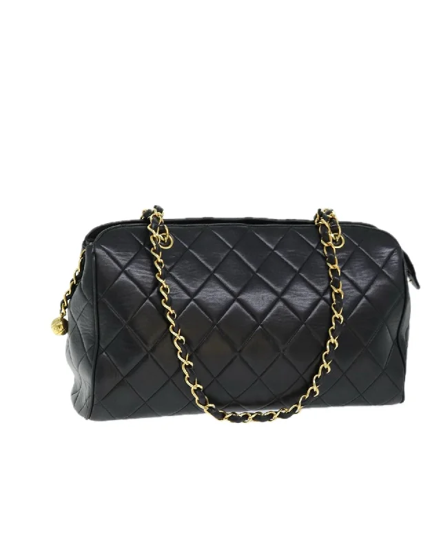 Limited-Time Offer On Trendy Bags CHANEL Classic Double Flap Quilted Leather Shoulder Bag Black Best Bag Sale Of The Season