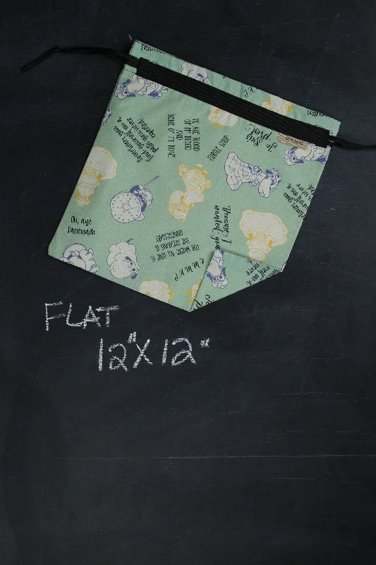 Seasonal Clearance Bags For Summer Small Project Bag in Outlander Sheeple Quote Fashion-Forward Bags, Now On Sale