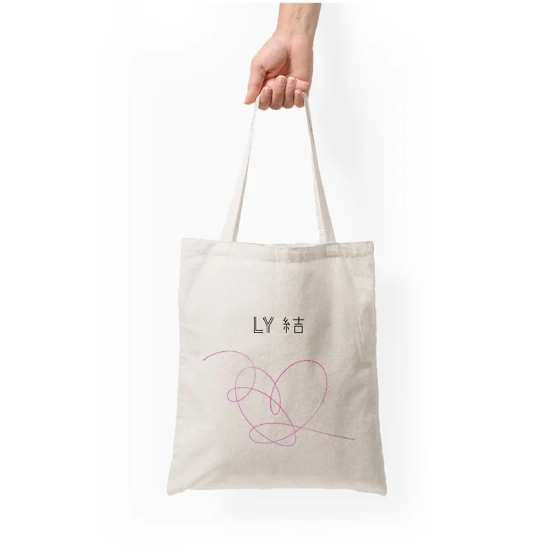 Style Redefined LY Heart - K Pop Tote Bag Trendy Handbags At Limited-Time Discounts