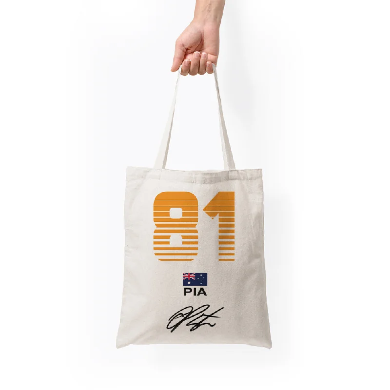 Casual Chic Piastri - F1 Tote Bag Flash Sale On Designer Bags