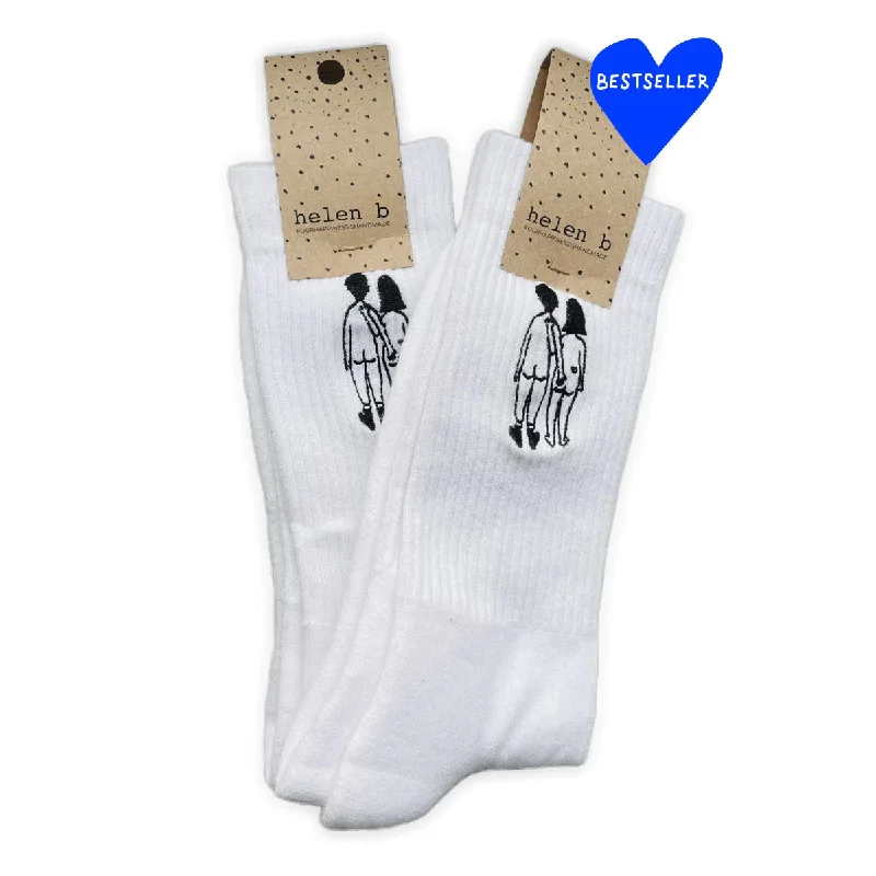 Contemporary Fashion Sale Gym Socks - Naked Couple Iconic Handbags At Unbeatable Prices Contemporary Fashion Sale Gym Socks - Naked Couple Iconic Handbags At Unbeatable Prices
