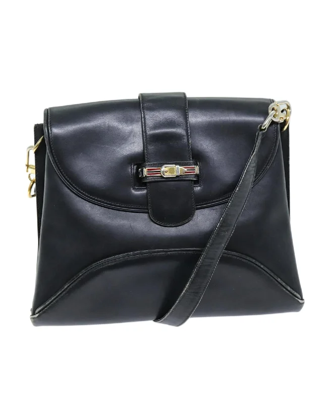 Rustic Bags For Outdoor And Nature-Inspired Looks Gucci Vintage Horsebit Leather Shoulder Bag Stylish Totes, Exclusive Savings