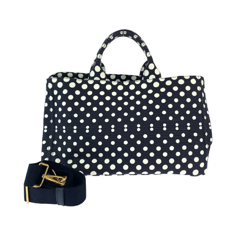 Cool Prices Prada Dot Canvas Tote Bag BN1872 Trendy And Timeless Handbags Now On Sale Cool Prices Prada Dot Canvas Tote Bag BN1872 Trendy And Timeless Handbags Now On Sale
