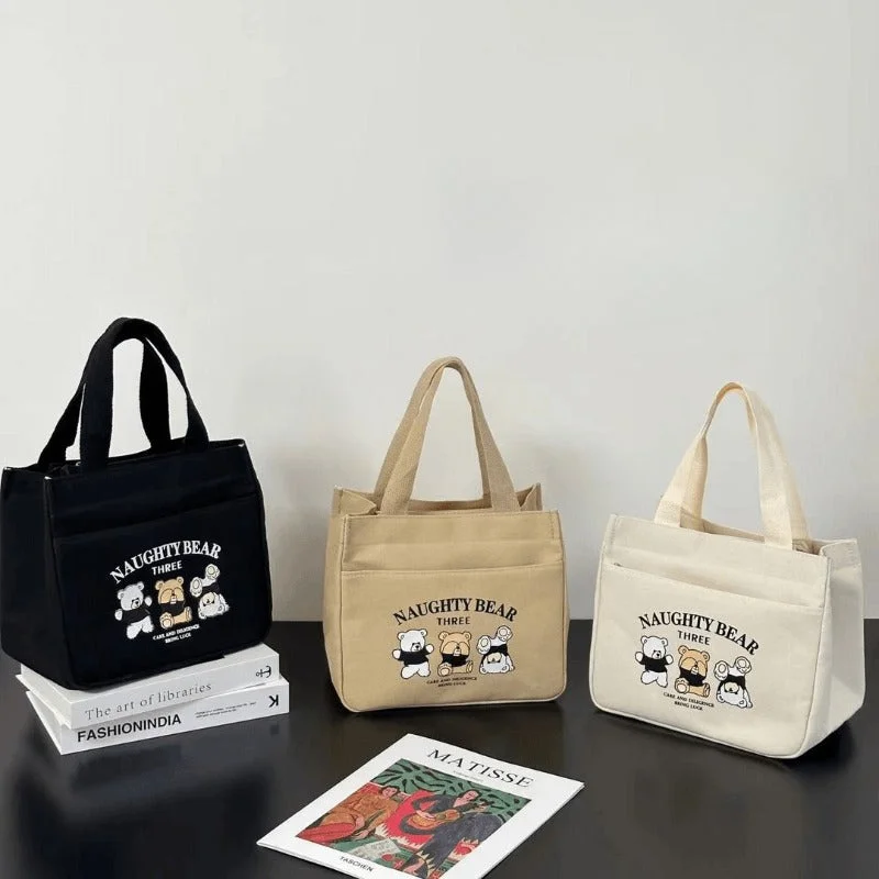 Limited Stock Wholesale High-value Canvas Hand-held Simple Small Three-dimensional Commuting Thickened Shoulder Bag Unmissable Deals On Trendy Handbags
