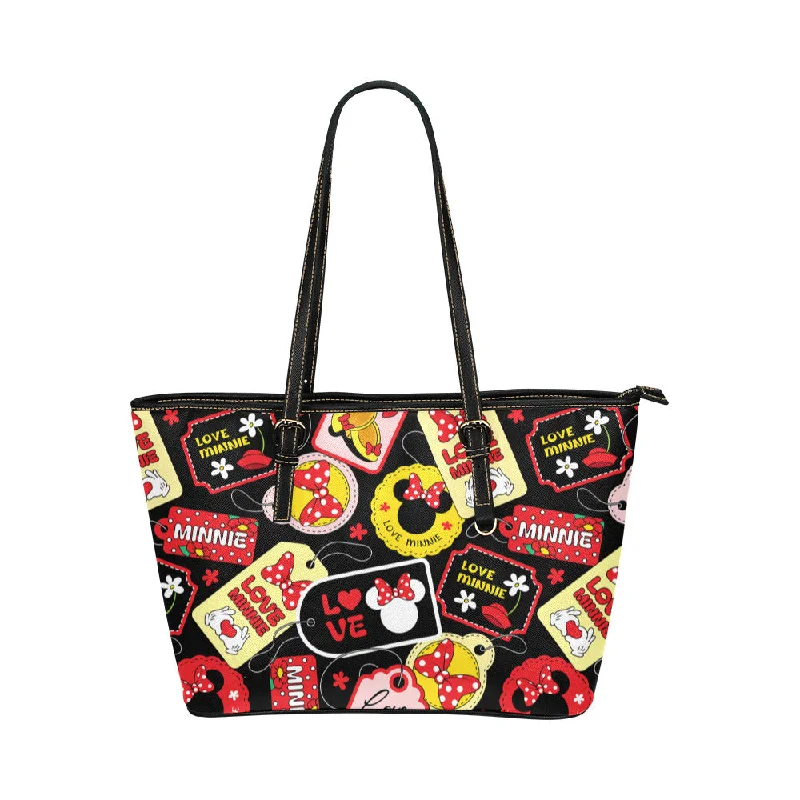 Huge Discounts This Week Minnie Tags Leather Tote Bag Elegant Bags, Limited Stock Available Huge Discounts This Week Minnie Tags Leather Tote Bag Elegant Bags, Limited Stock Available