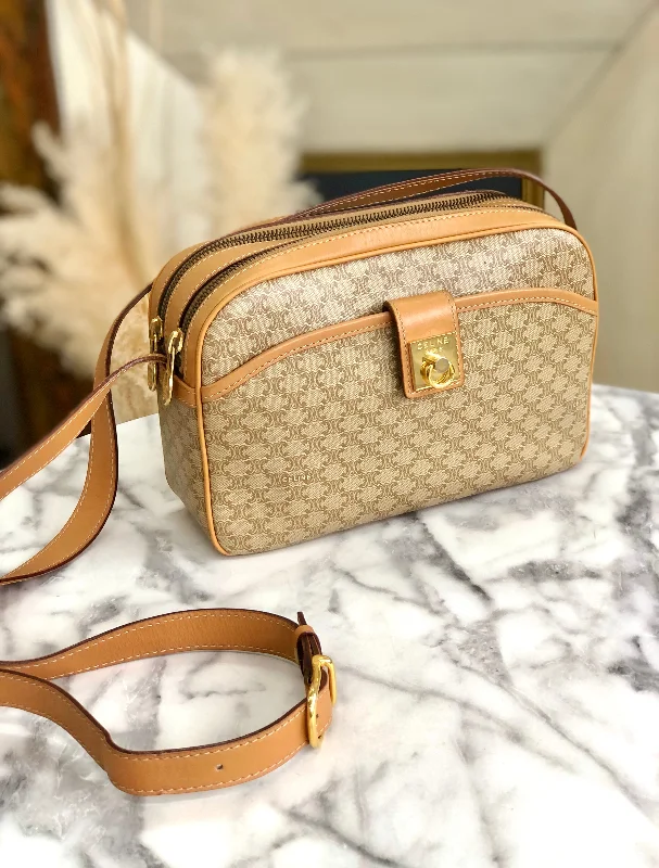 Tote Bag For Everyday Use CELINE Macadam Gancini Double Zipper Shoulder bag Beige Vintage Old CELINE ka2sir The Perfect Bag Sale Is Here Tote Bag For Everyday Use CELINE Macadam Gancini Double Zipper Shoulder bag Beige Vintage Old CELINE ka2sir The Perfect Bag Sale Is Here