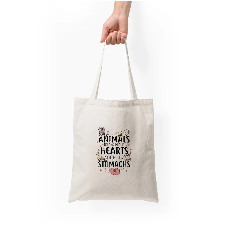 Limited-Time Offers On Trendy And Stylish Bags Animals Belong In Our Hearts - Vegan Tote Bag Premium Bags, Special Prices Limited-Time Offers On Trendy And Stylish Bags Animals Belong In Our Hearts - Vegan Tote Bag Premium Bags, Special Prices