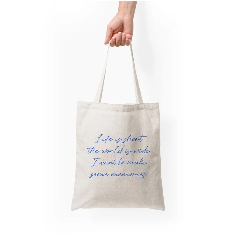 Senior Travelers Life Is Short - Mamma Mia Tote Bag Trendy Handbags At Limited-Time Discounts Senior Travelers Life Is Short - Mamma Mia Tote Bag Trendy Handbags At Limited-Time Discounts