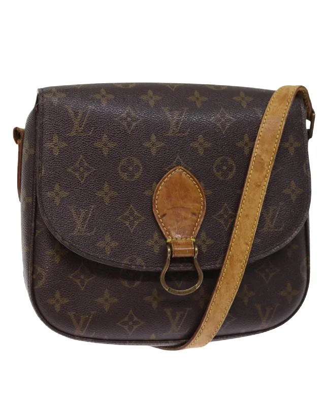 Style Without Limits LOUIS VUITTON Sac Plat Monogram Canvas Shoulder Bag Chic Handbags At Special Promotional Prices