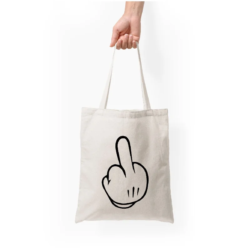 Luxury Seekers Fairytale Mouse Middle Finger Tote Bag The Best Handbag Sale Of The Season