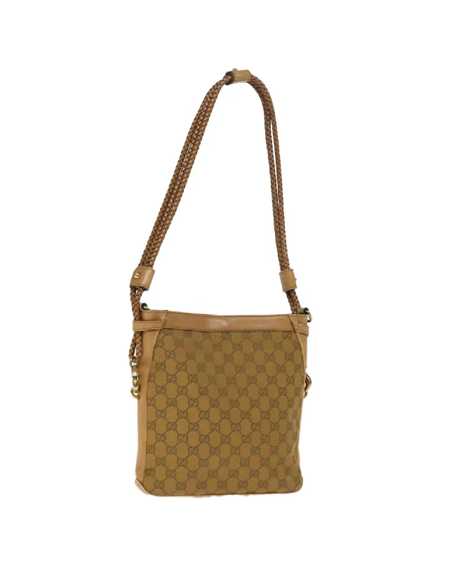 Break Fashion Norms Gucci GG Canvas Shoulder Bag Trendy Totes, Shop & Save