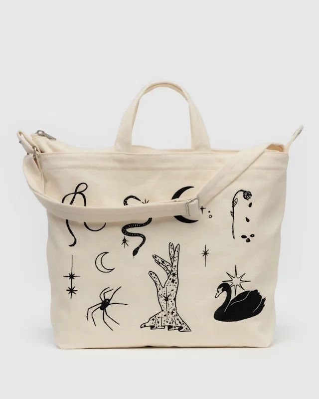 Stylish Statements BAGGU Horizontal Zip Duck Bag - Recycled Cotton Premium Handbags At Budget-Friendly Prices