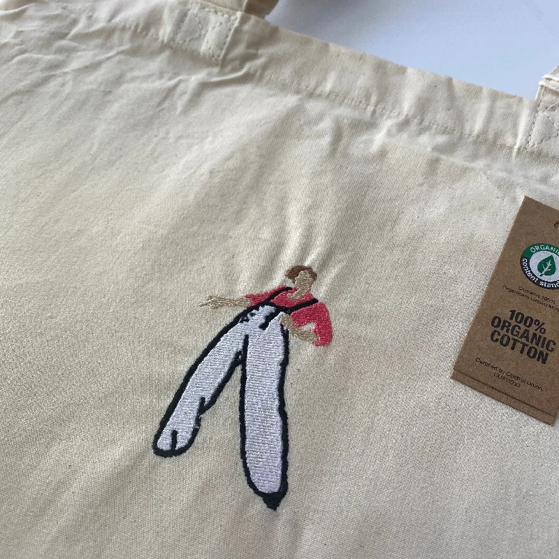 Clearance Event HS X Adore You Embroidered Tote Bag Limited-Time Handbag Sale