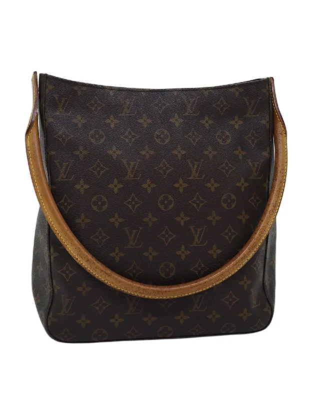 Eco-Friendly Bags With Discounts LOUIS VUITTON Cabas Mezzo Monogram Canvas Tote Bag Brown Your Perfect Bag At The Perfect Price