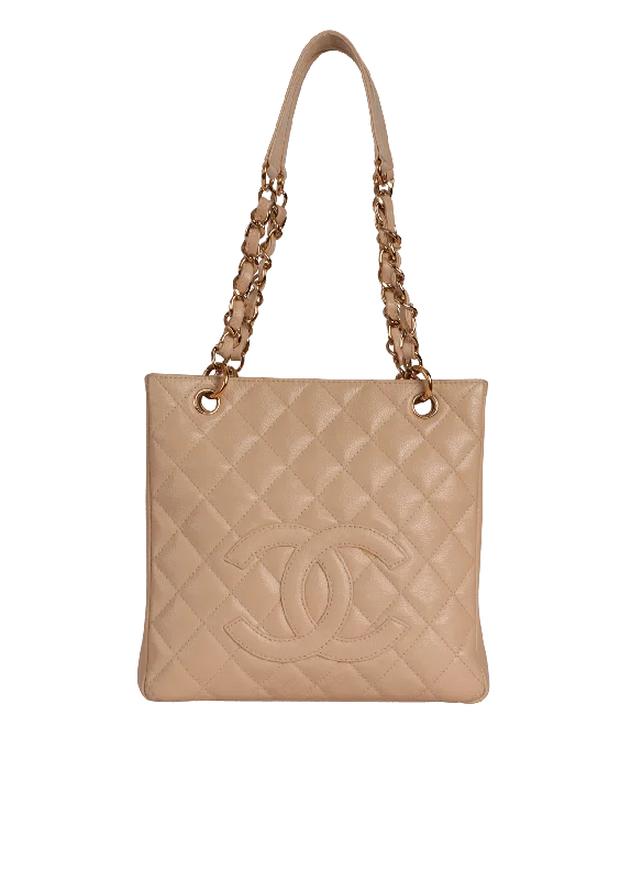 Customizable Bags For Personalized Style PETITE SHOPPING TOTE CAVIAR Fashion-Forward Bags At Limited-Time Offers