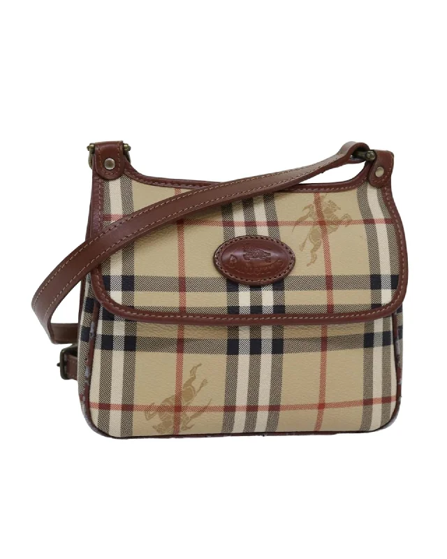 Evening Events Burberry Beige and Black Check Shoulder Bag with Brown Leather Trim Modern Handbags With Stylish Discounts Evening Events Burberry Beige and Black Check Shoulder Bag with Brown Leather Trim Modern Handbags With Stylish Discounts