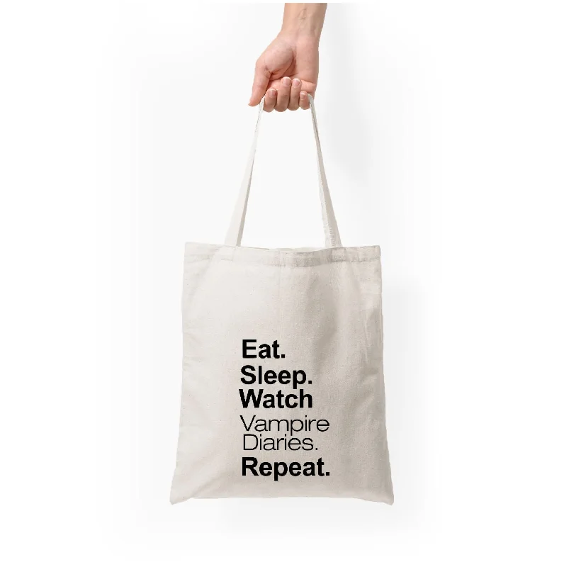 Spacious And Discounted Bags Eat Sleep Watch VPD Repeat Tote Bag The Perfect Bag Sale For A Seasonal Refresh Spacious And Discounted Bags Eat Sleep Watch VPD Repeat Tote Bag The Perfect Bag Sale For A Seasonal Refresh