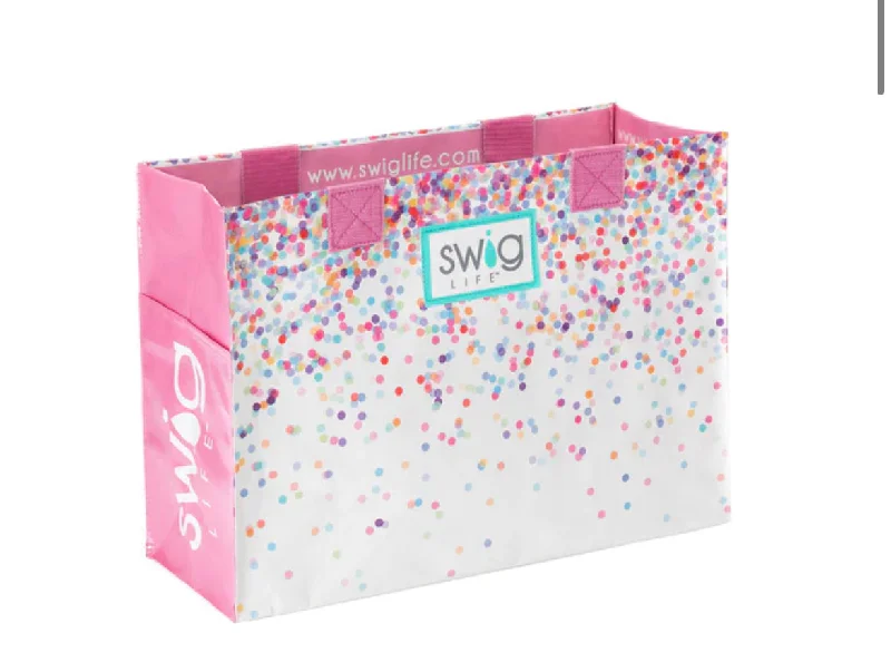 Relaxed Style Deals Confetti Tote Bag High-End Bags, Low-End Prices