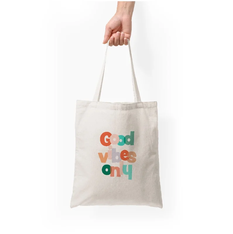 Special Offers, Don't Miss Colourful Good Vibes Only Tote Bag Timeless Bags, Flash Sale Special Offers, Don't Miss Colourful Good Vibes Only Tote Bag Timeless Bags, Flash Sale