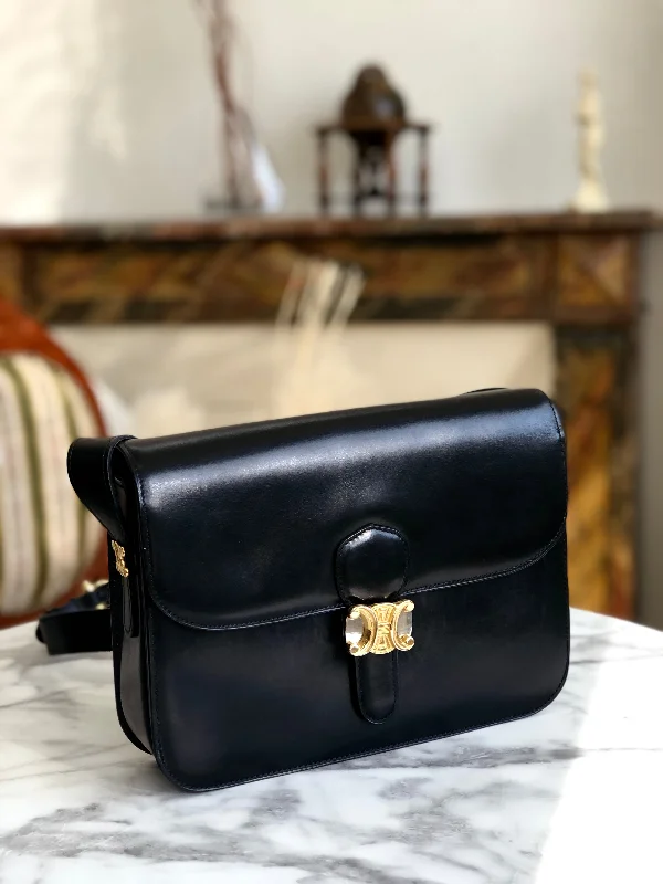 Limited Stock CELINE Triomphe Crossbody Shoulderbag Black Vintage Old CELINE m4hg6t Best Deals On Premium And Casual Bags – Act Fast Limited Stock CELINE Triomphe Crossbody Shoulderbag Black Vintage Old CELINE m4hg6t Best Deals On Premium And Casual Bags – Act Fast