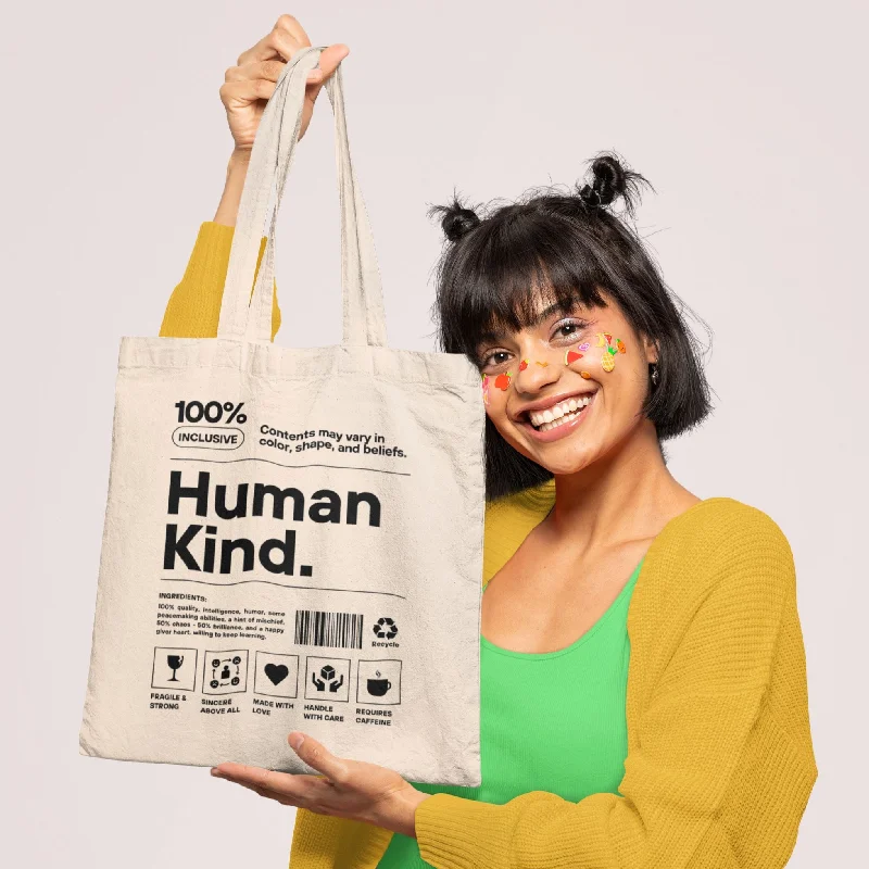 Best Sellers Human Kind | Tote Bag Luxury Totes, Affordable Prices