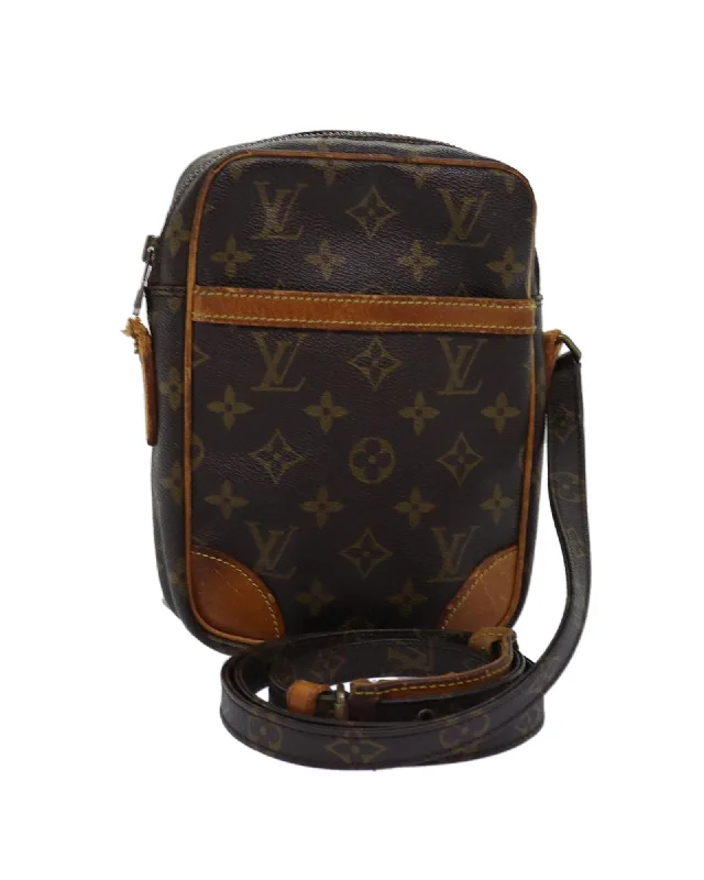 Luxury Fashion LOUIS VUITTON Pochette Volant Monogram Canvas Shoulder Bag Brown Statement Bags With Exclusive Savings Luxury Fashion LOUIS VUITTON Pochette Volant Monogram Canvas Shoulder Bag Brown Statement Bags With Exclusive Savings