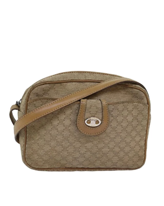Odor-Resistant And Budget Bags CELINE Vintage Paris Canvas & Leather Shoulder Bag Beige Elegant Totes At Limited-Time Prices Odor-Resistant And Budget Bags CELINE Vintage Paris Canvas & Leather Shoulder Bag Beige Elegant Totes At Limited-Time Prices