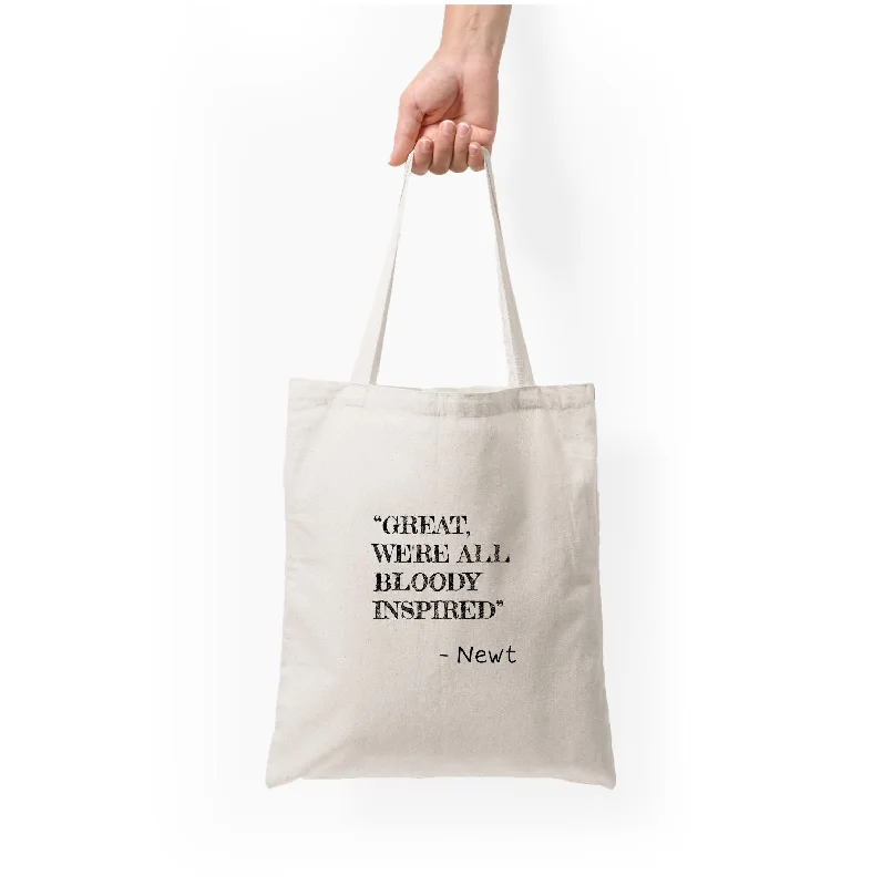 Summer Deals Great, We're All Bloody Inspired - Newt Tote Bag Best-Selling Bags Now At Exclusive Promotional Prices Summer Deals Great, We're All Bloody Inspired - Newt Tote Bag Best-Selling Bags Now At Exclusive Promotional Prices