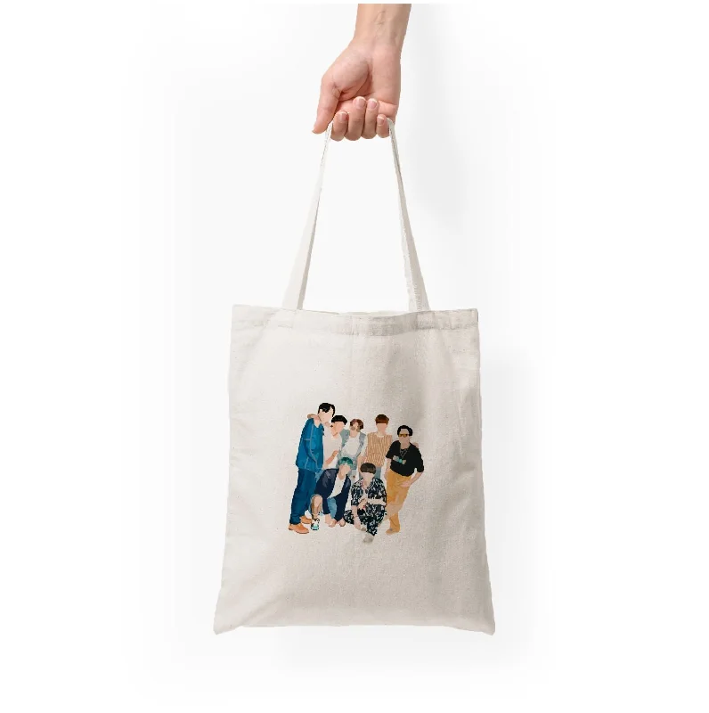 Limited Edition Casual K-Pop Band Band Tote Bag High-End Bags, Low-End Prices