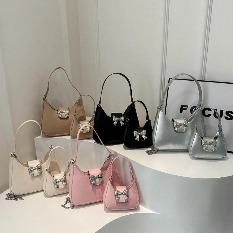 Exclusive Sale Wholesale Fashion Bow Decoration Popular Chain Crossbody Shoulder Bag Classic Totes, Exclusive Deals Exclusive Sale Wholesale Fashion Bow Decoration Popular Chain Crossbody Shoulder Bag Classic Totes, Exclusive Deals