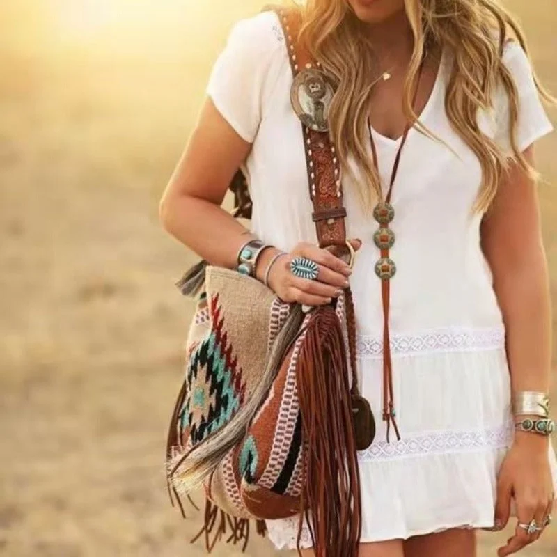 Easy Elegance Sales Wholesale Vintage Bohemian Hand-woven Flowing Cotton and Linen Shoulder Bags The Handbag Sale You've Been Waiting For Easy Elegance Sales Wholesale Vintage Bohemian Hand-woven Flowing Cotton and Linen Shoulder Bags The Handbag Sale You've Been Waiting For