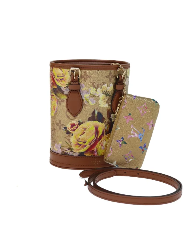 Trendy Bags For Teenage Girls LOUIS VUITTON Petite Malle Monogram Floral Bucket Bag M44812 Gold Designer Bags At Low Prices Trendy Bags For Teenage Girls LOUIS VUITTON Petite Malle Monogram Floral Bucket Bag M44812 Gold Designer Bags At Low Prices
