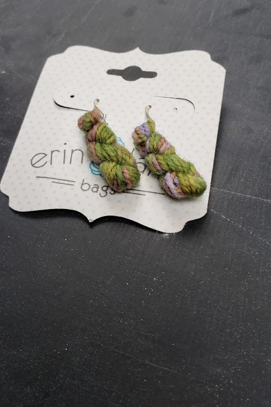 Must Haves Mini Hank Earrings in Mossy Road Trendy Purses At Unbeatable Discounts