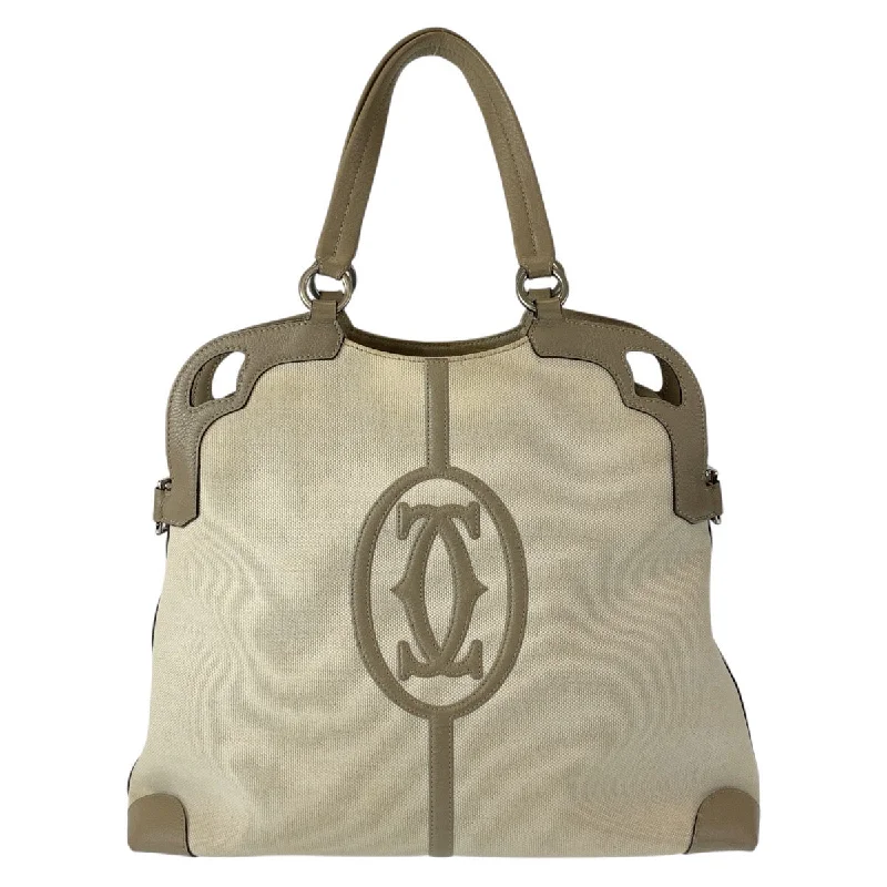 Boutique Styles Cartier Marcello Canvas Leather Tote Bag Classic And Modern Handbags Now More Affordable Boutique Styles Cartier Marcello Canvas Leather Tote Bag Classic And Modern Handbags Now More Affordable