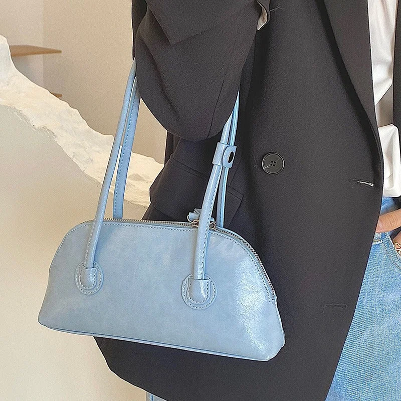 Fashionista Sale Wholesale Retro Fashion Wax Leather Candy Color Baguette Bag Statement Bags With Exclusive Savings Fashionista Sale Wholesale Retro Fashion Wax Leather Candy Color Baguette Bag Statement Bags With Exclusive Savings