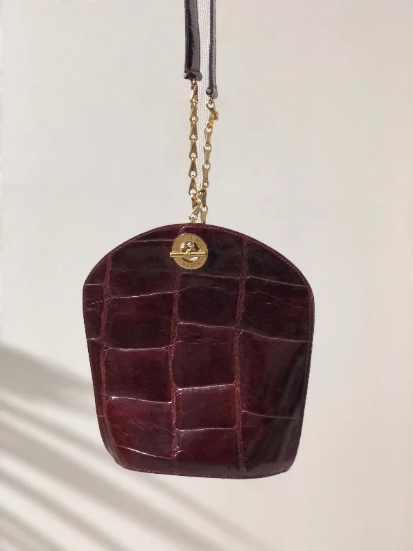 Durable And Cheap Bags CELINE Toggle clasp Crocodile Leather Shoulder bag Bordeaux Vintage Old Celine gnzfgw Affordable Elegance, Grab Yours Durable And Cheap Bags CELINE Toggle clasp Crocodile Leather Shoulder bag Bordeaux Vintage Old Celine gnzfgw Affordable Elegance, Grab Yours