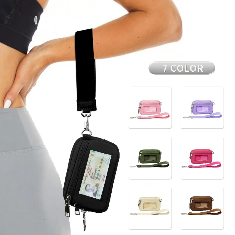 Seasonal Sale Wholesale Transparent Pvc Card Holder Wrist Bag Portable Bank Card Coin Storage Bag Flash Sale On Designer Bags Seasonal Sale Wholesale Transparent Pvc Card Holder Wrist Bag Portable Bank Card Coin Storage Bag Flash Sale On Designer Bags