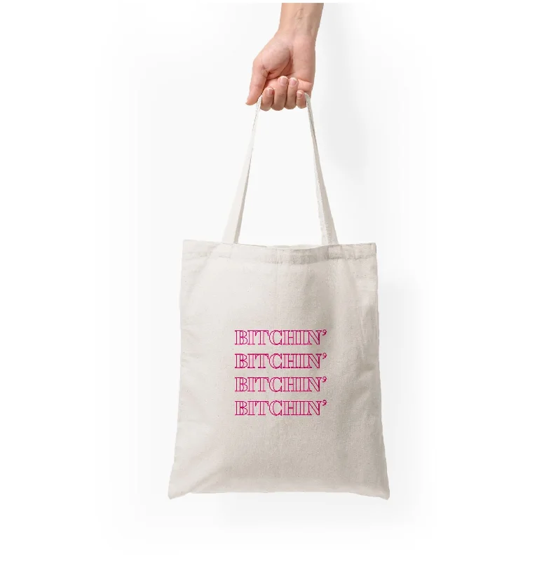 Crazy Price Slashing Bitchin' Repeated Tote Bag Must-Have Bags, Big Discounts