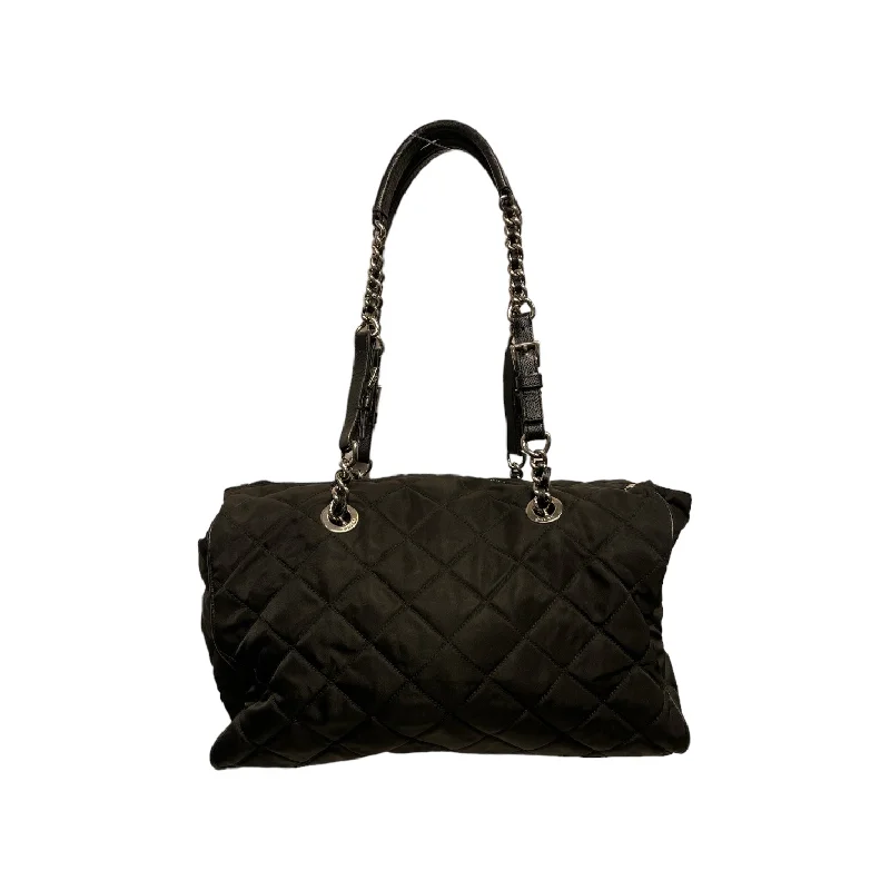 PRADA/Hand Bag/OS/Nylon/BLK/Etiquette handbag Designer Bags, Low Prices