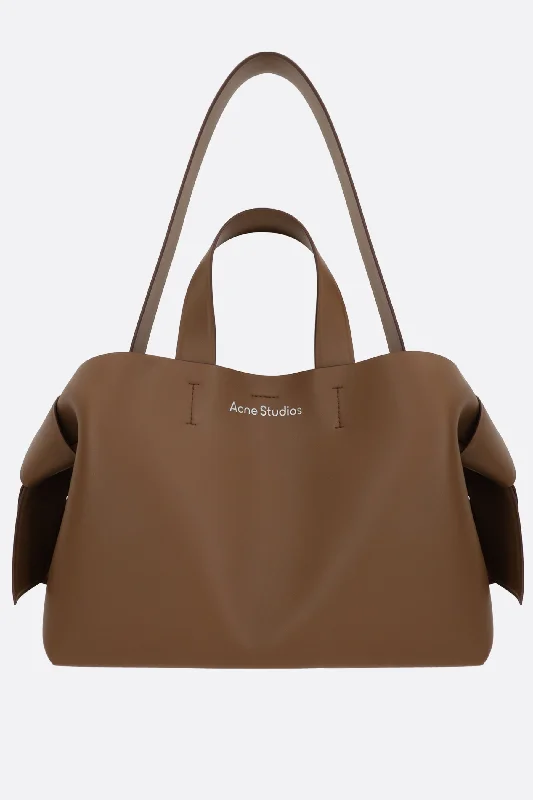 Musubi midi smooth leather tote bag Statement Bags, Shop Today