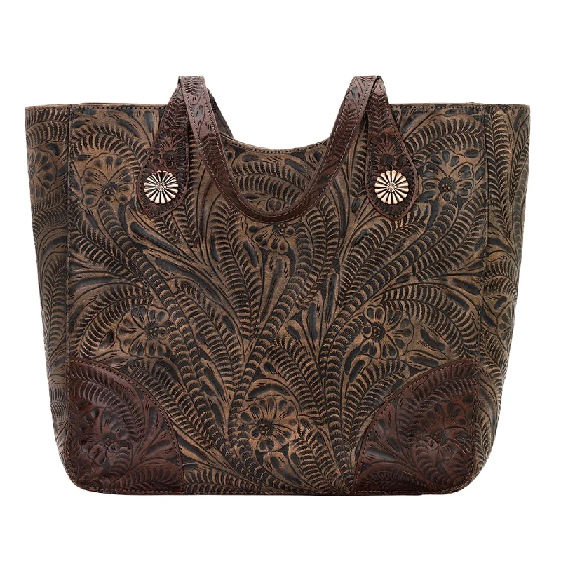 American West Womens Annies Secret Collection Zip Charcoal Leather Tote Bag Statement Handbags At Unbeatable Discounts American West Womens Annies Secret Collection Zip Charcoal Leather Tote Bag Statement Handbags At Unbeatable Discounts