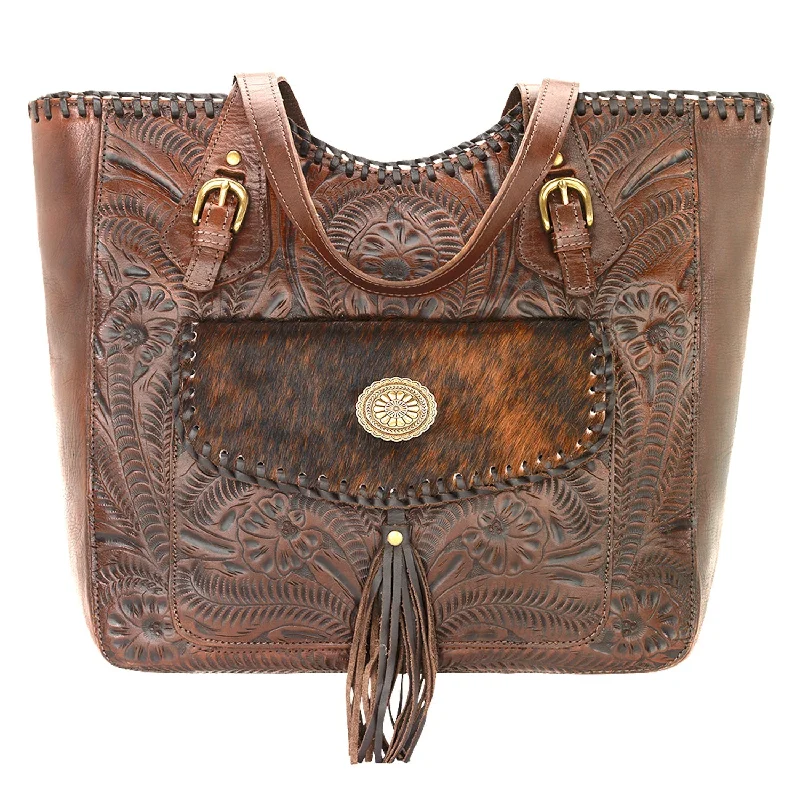 American West Womens Annies Secret Collection Dark Brown Leather Tote Bag Limited-Time Sale On Trendy Handbags – Don't Miss Out American West Womens Annies Secret Collection Dark Brown Leather Tote Bag Limited-Time Sale On Trendy Handbags – Don't Miss Out