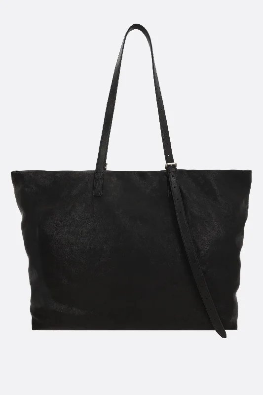 Bes tote in smooth grained leather Stylish Handbags At Unbeatable Discounts