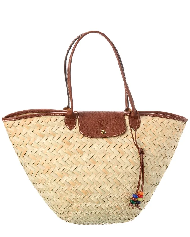 Longchamp Le Panier Pliage Xl Basket Bag Stylish Totes, Special Discounts